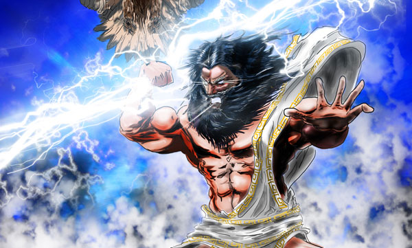 Illustration of Zeus